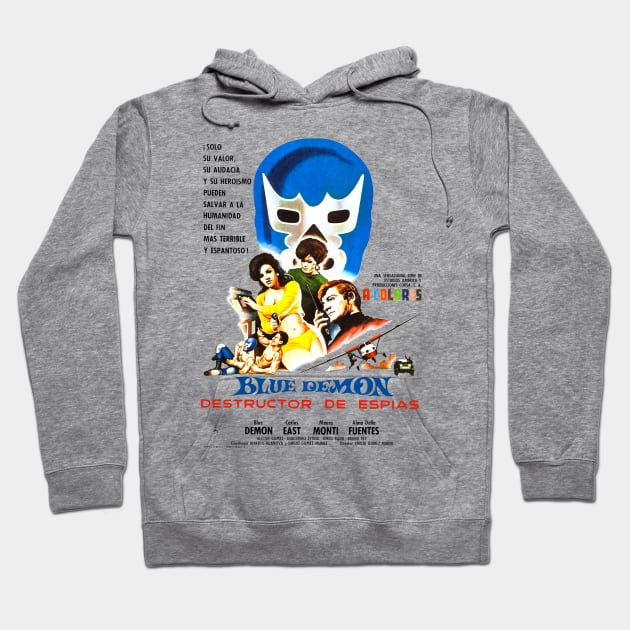 Blue Demon Hoodie by Pop Fan Shop